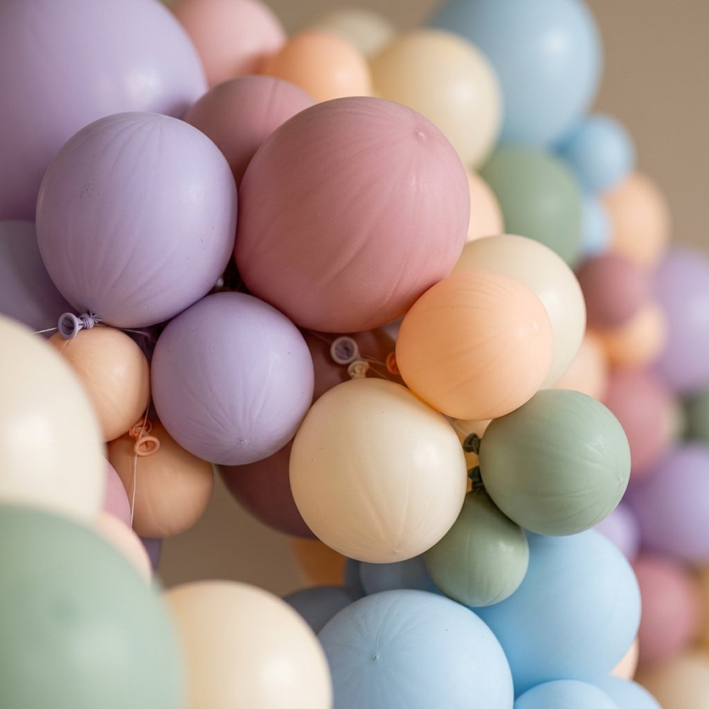 The Complete Guide to Organic Balloon Garland Styling, Scales, & Color Theory